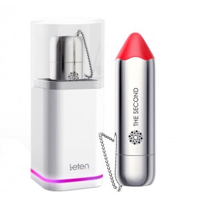 HK LETEN The Second Lipstick Vibrator (Chargeable - Red)